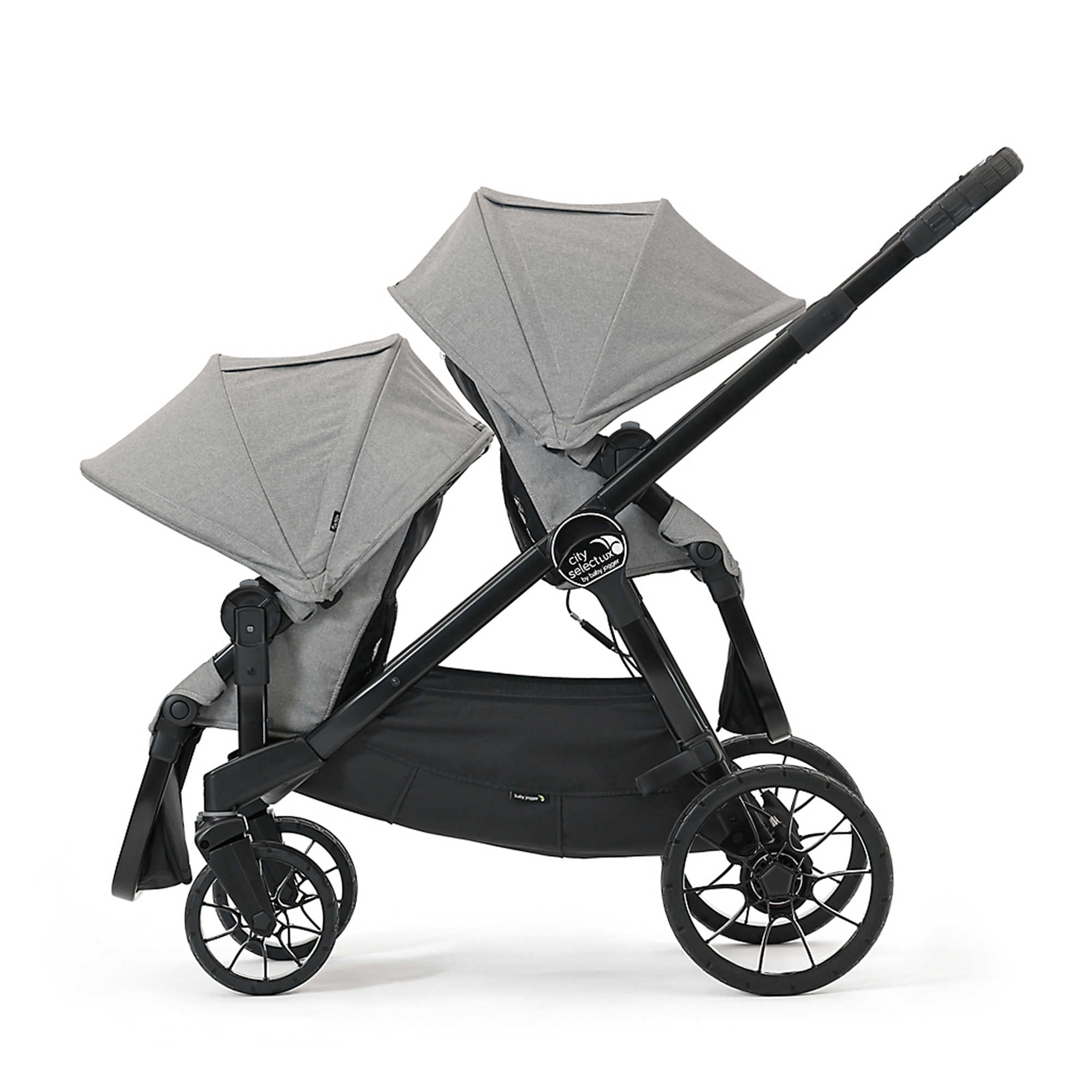 city lux double stroller