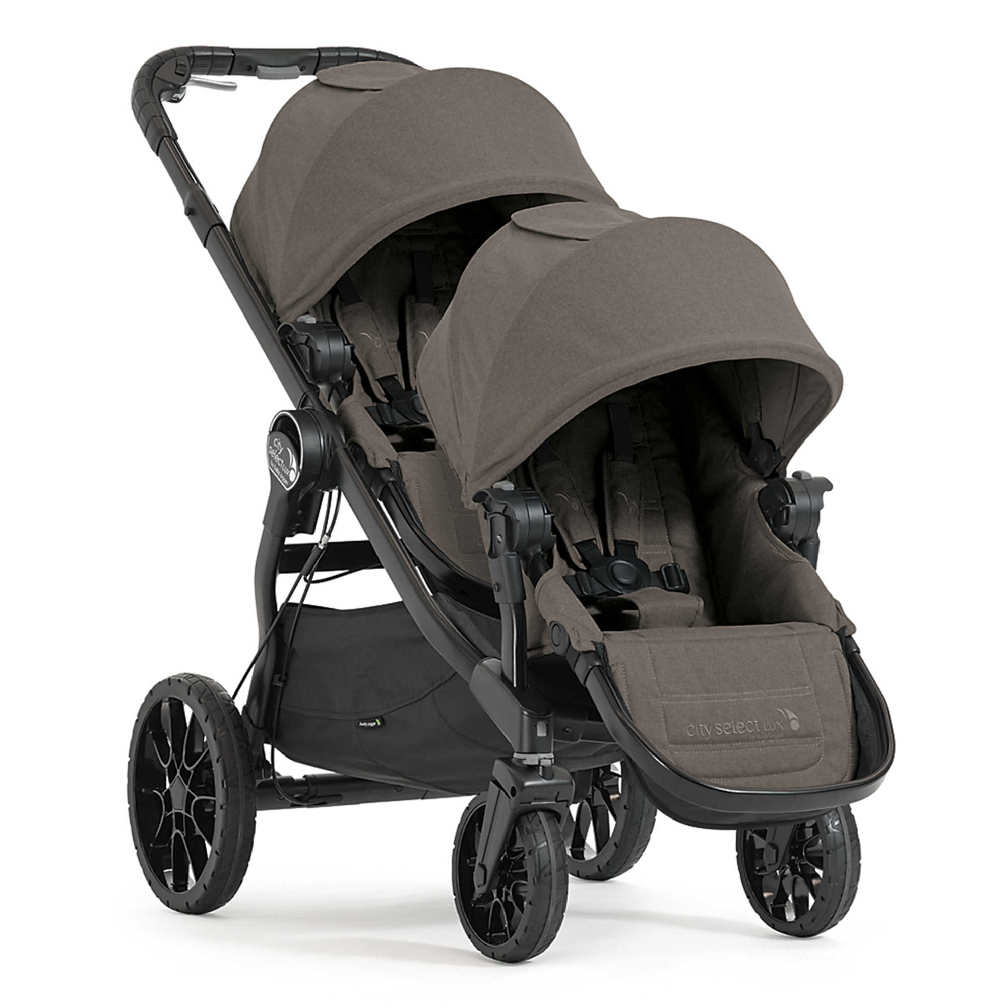 city select double stroller folded dimensions