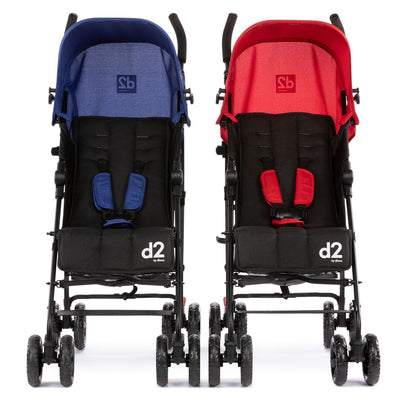 red stroller set