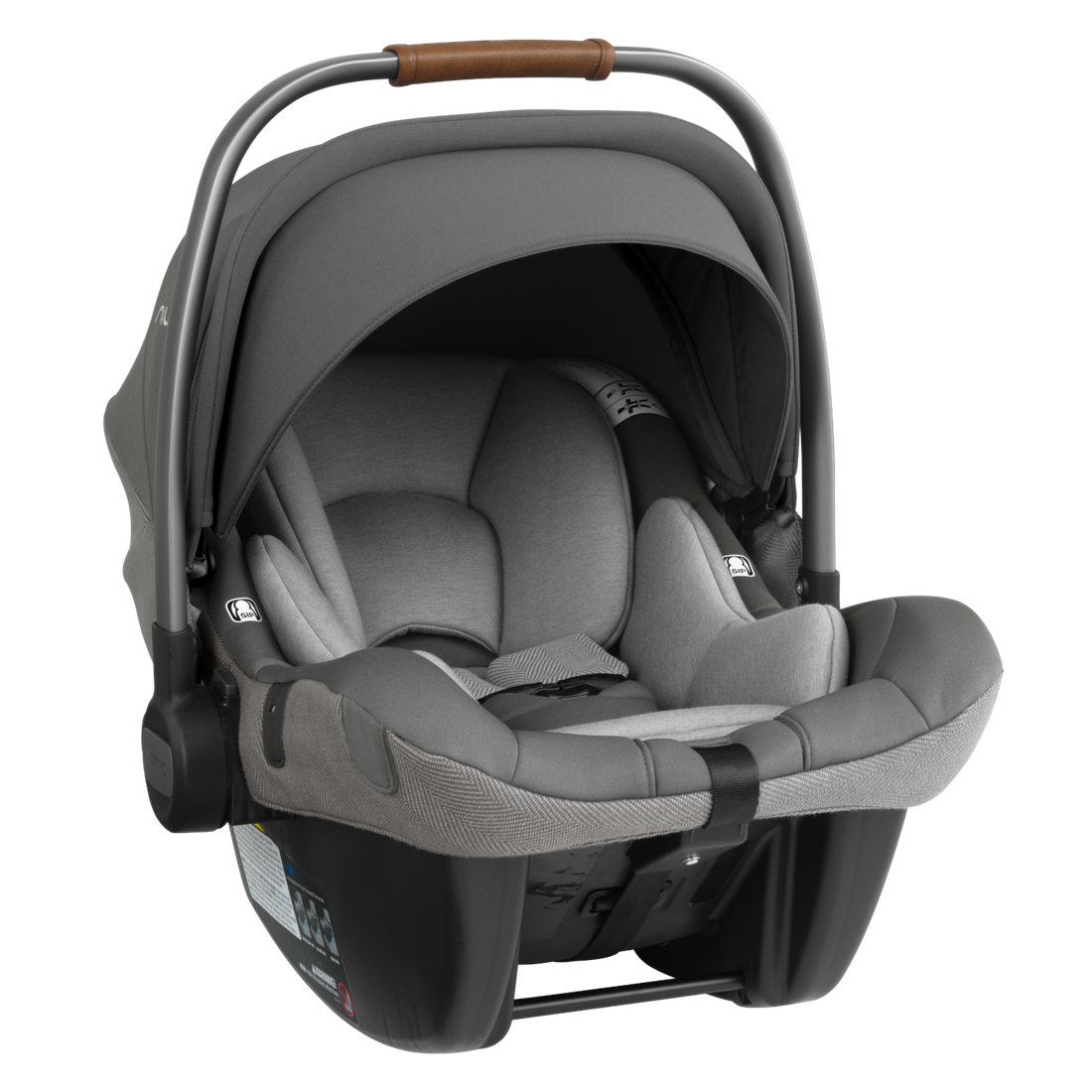 nuna pipa infant car seat graphite