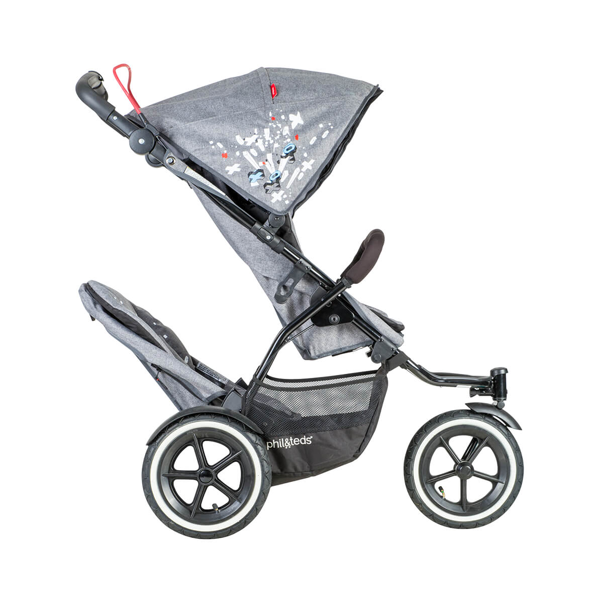 phil&teds sport stroller with doubles kit