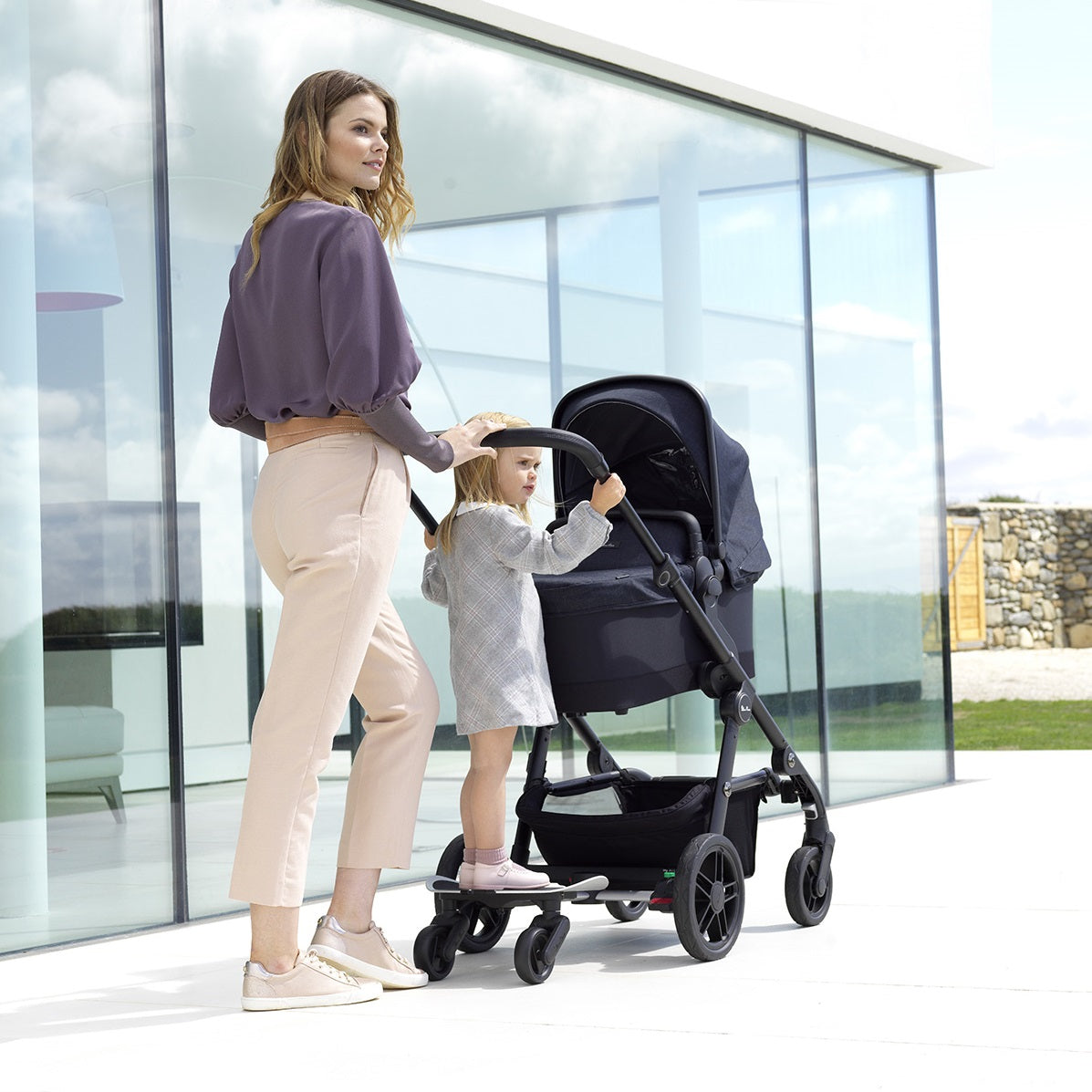 cross wave stroller