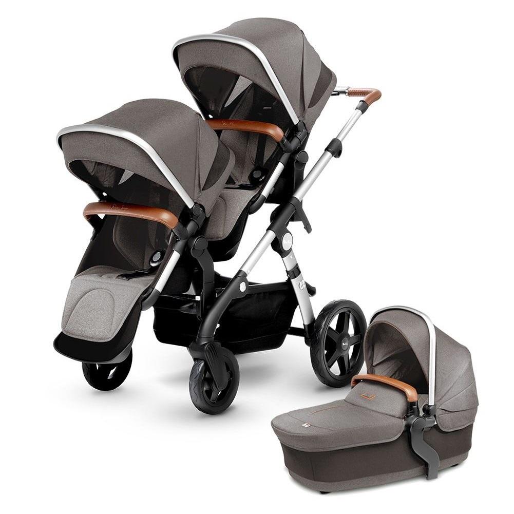 silver cross twin pram