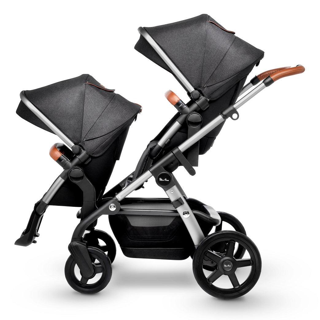 silver cross twin stroller