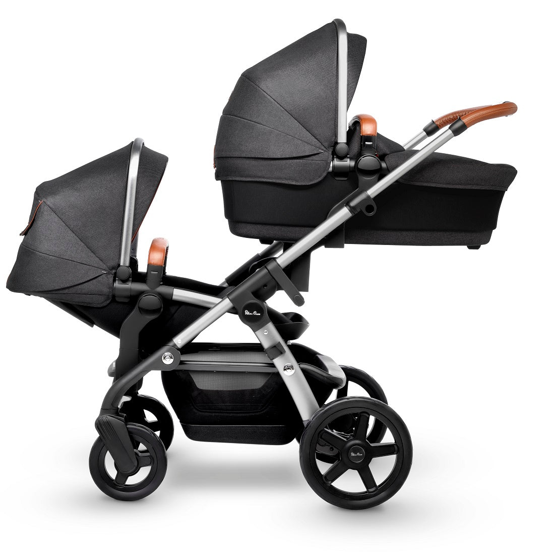 silver cross double pushchair