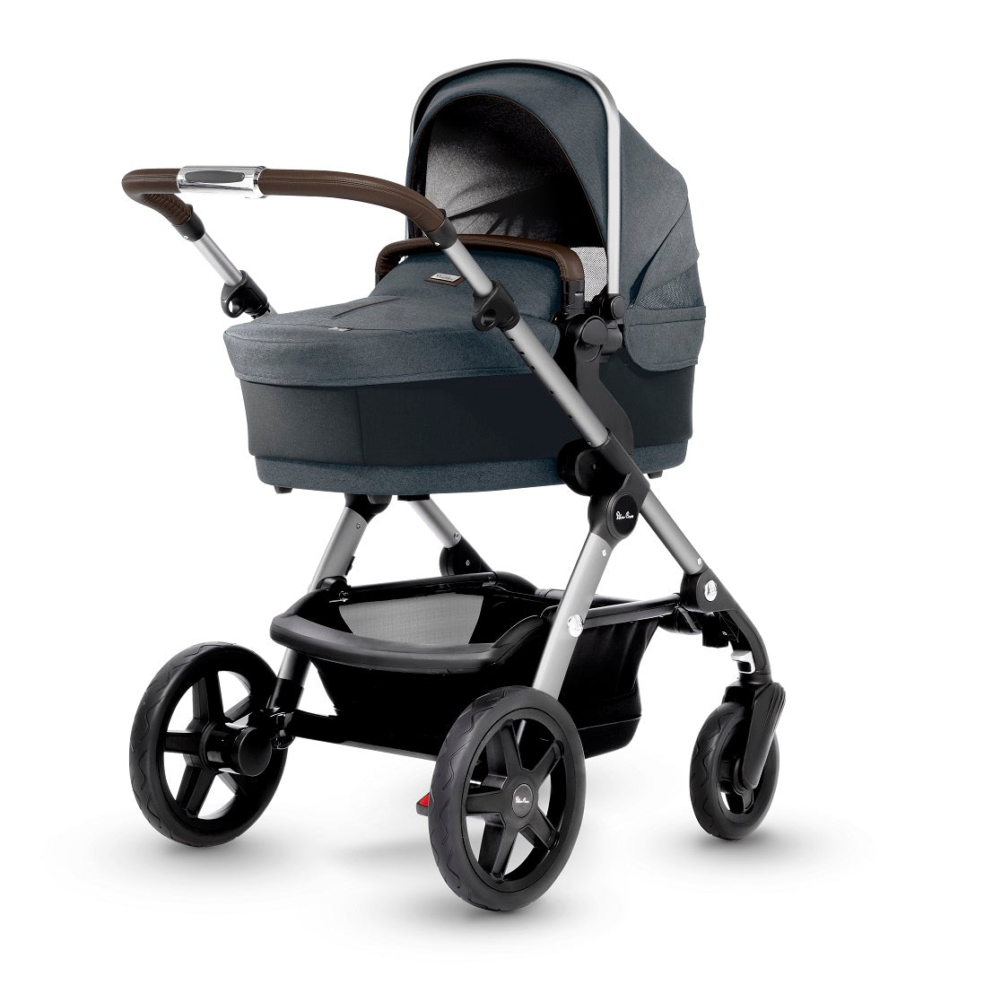 silver cross black pram