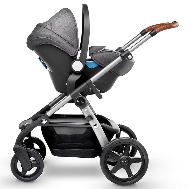 silver cross pram and car seat