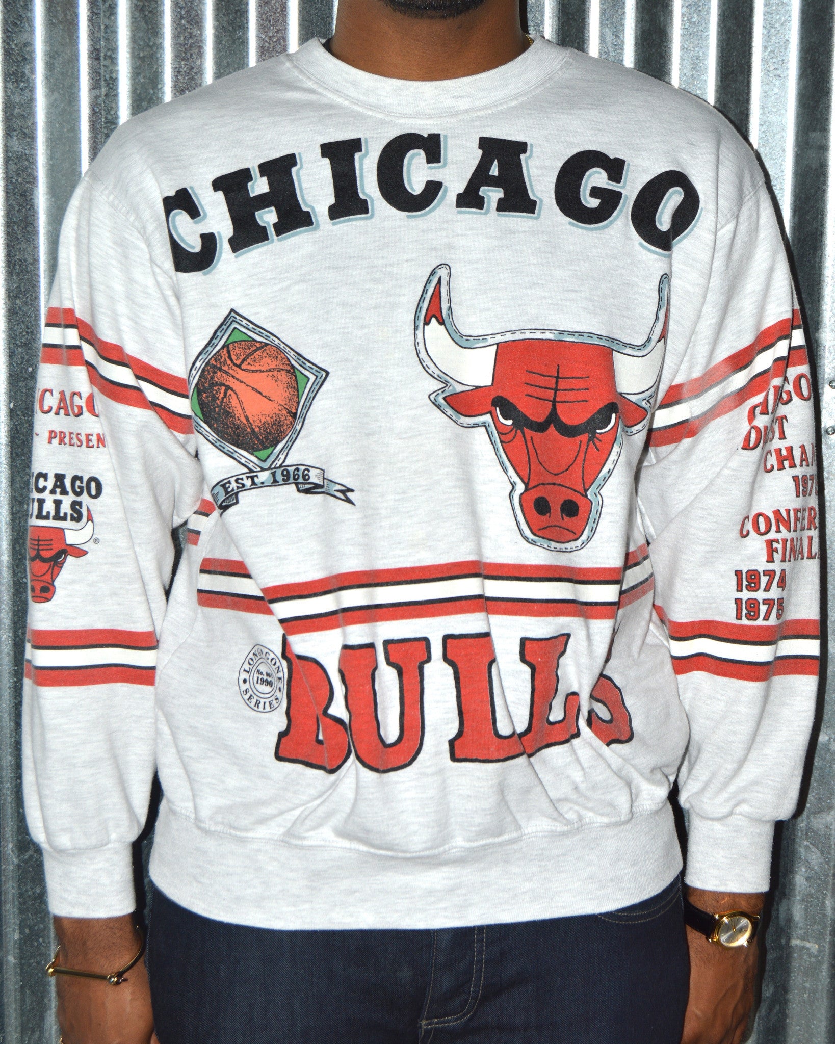 chicago bulls nike sweatshirt vintage