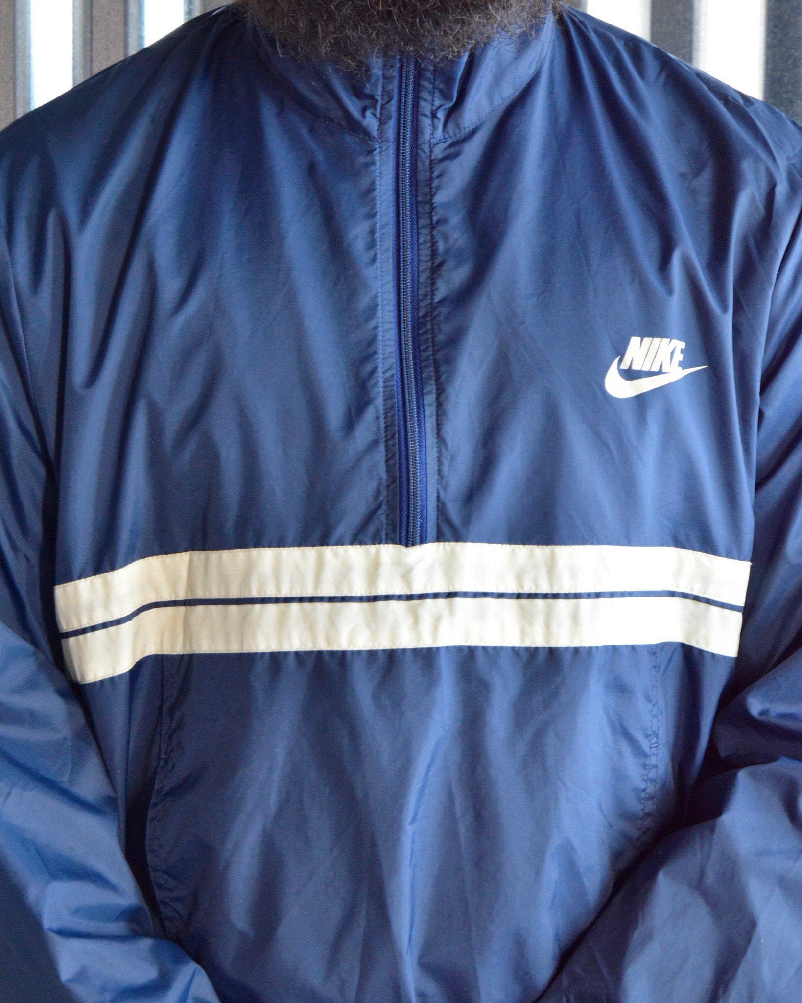 nike blue windbreaker