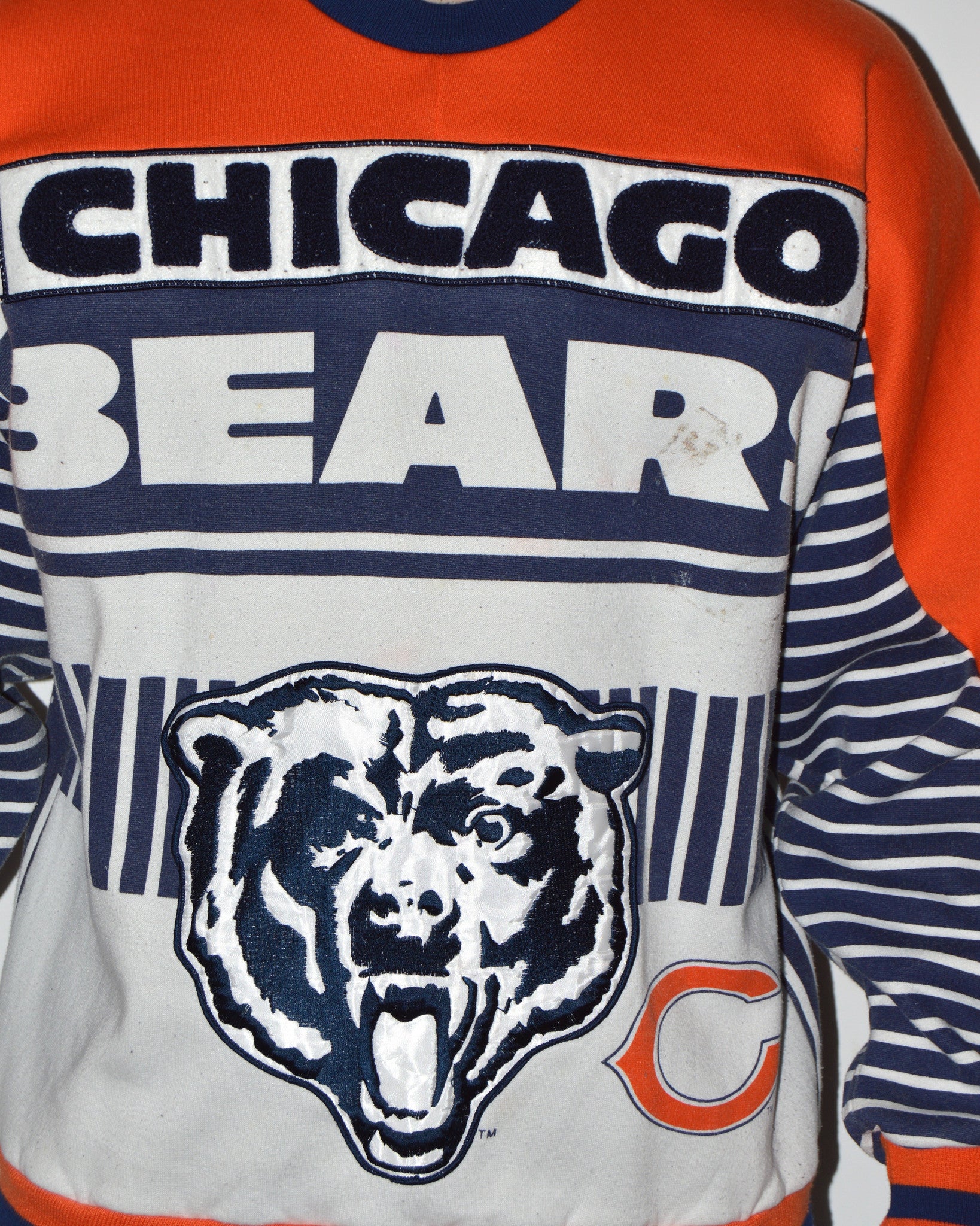 chicago bears vintage hoodie