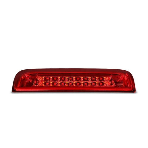 Black Smoked Lens LED Cargo+Third Brake Light 14-18 Silverado 1500