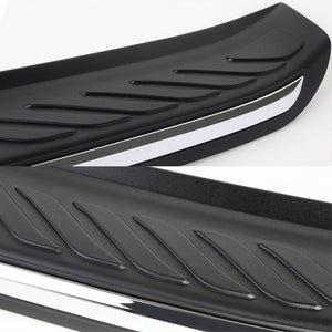 TPE Black Chrome Trim Rear Bumper Cover Pad Protector For 14-16 Corolla E170-Exterior-BuildFastCar