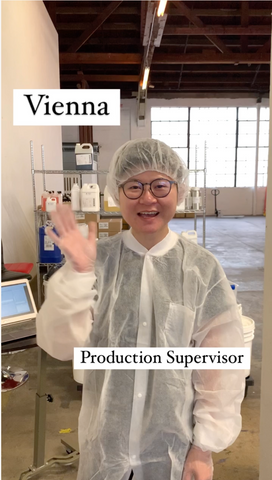 our production supervisor Vienna