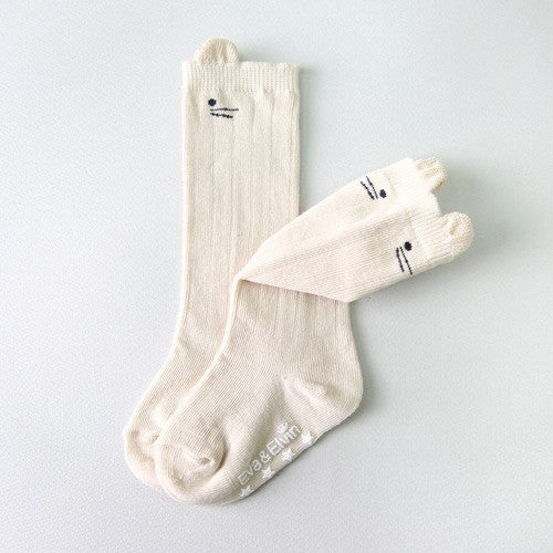 Nero Knee Socks – Lace & Lilac
