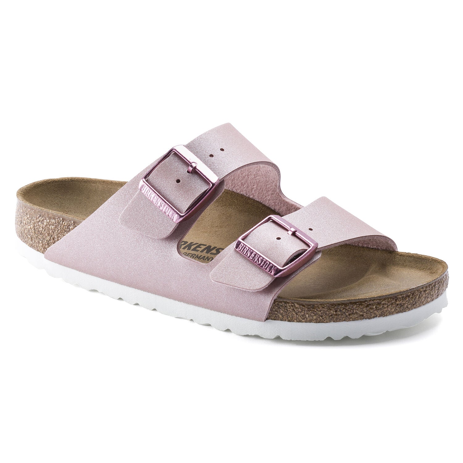 birkenstock arizona icy metallic violet