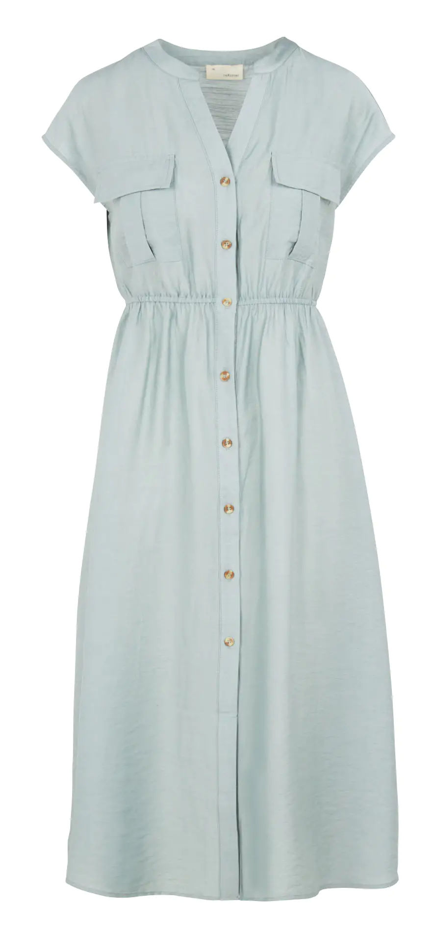 midi dress no sleeves