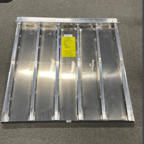 PVI Aluminium Solid Wheelchair Threshold Ramp open box