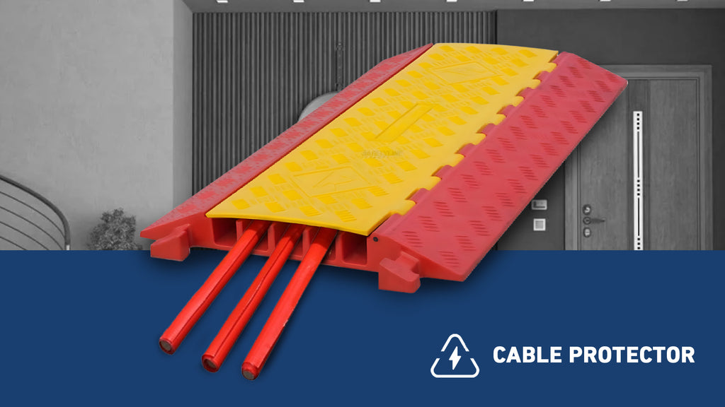 Barrier Group Hinged Lid Polyurethane Cable Protector - 5 Channel CP5PUBODY