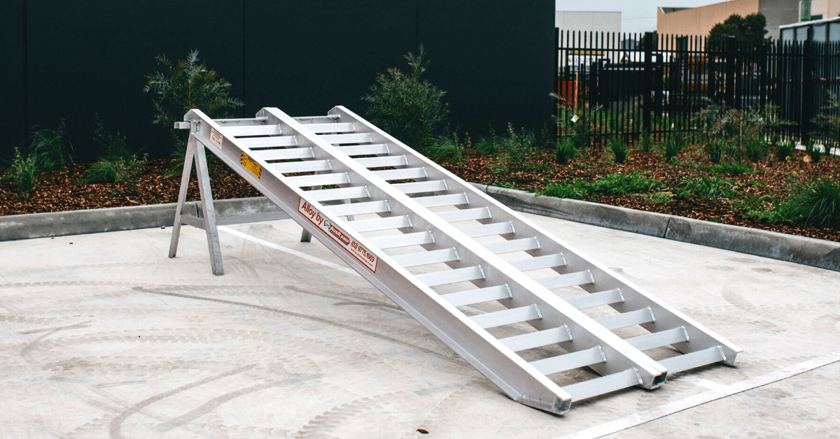 Ausramp loading ramps for excavators