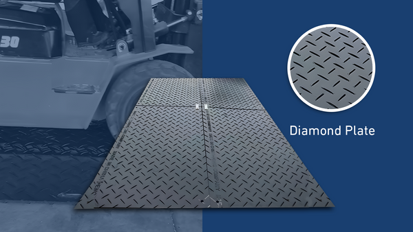 Diamond pattern plate Heeve Traction Guard Vehicle Access Mat