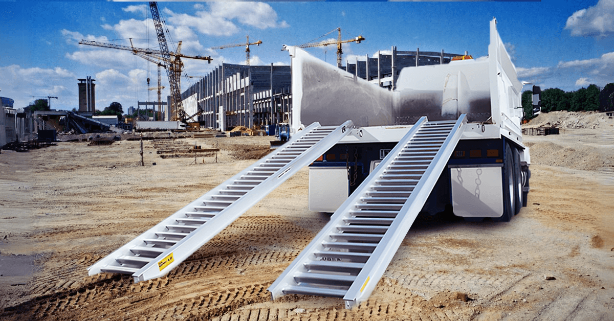 Sureweld 1.9-Tonne 2.9m x 390mm Rubber Series Aluminium Loading Ramps