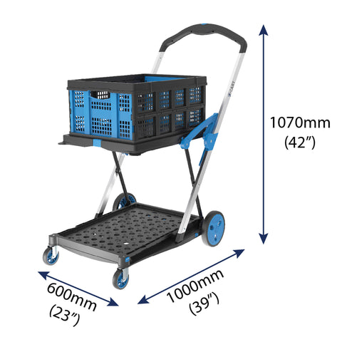 Troden X-Cart Hand Trolley Dimensions - RampChamp