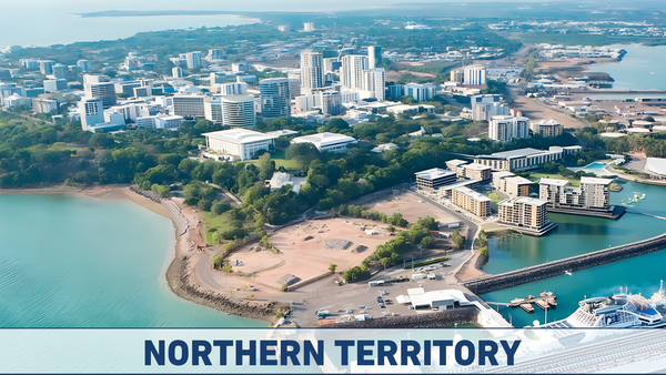 aerial view of Darwin, Northern Territory