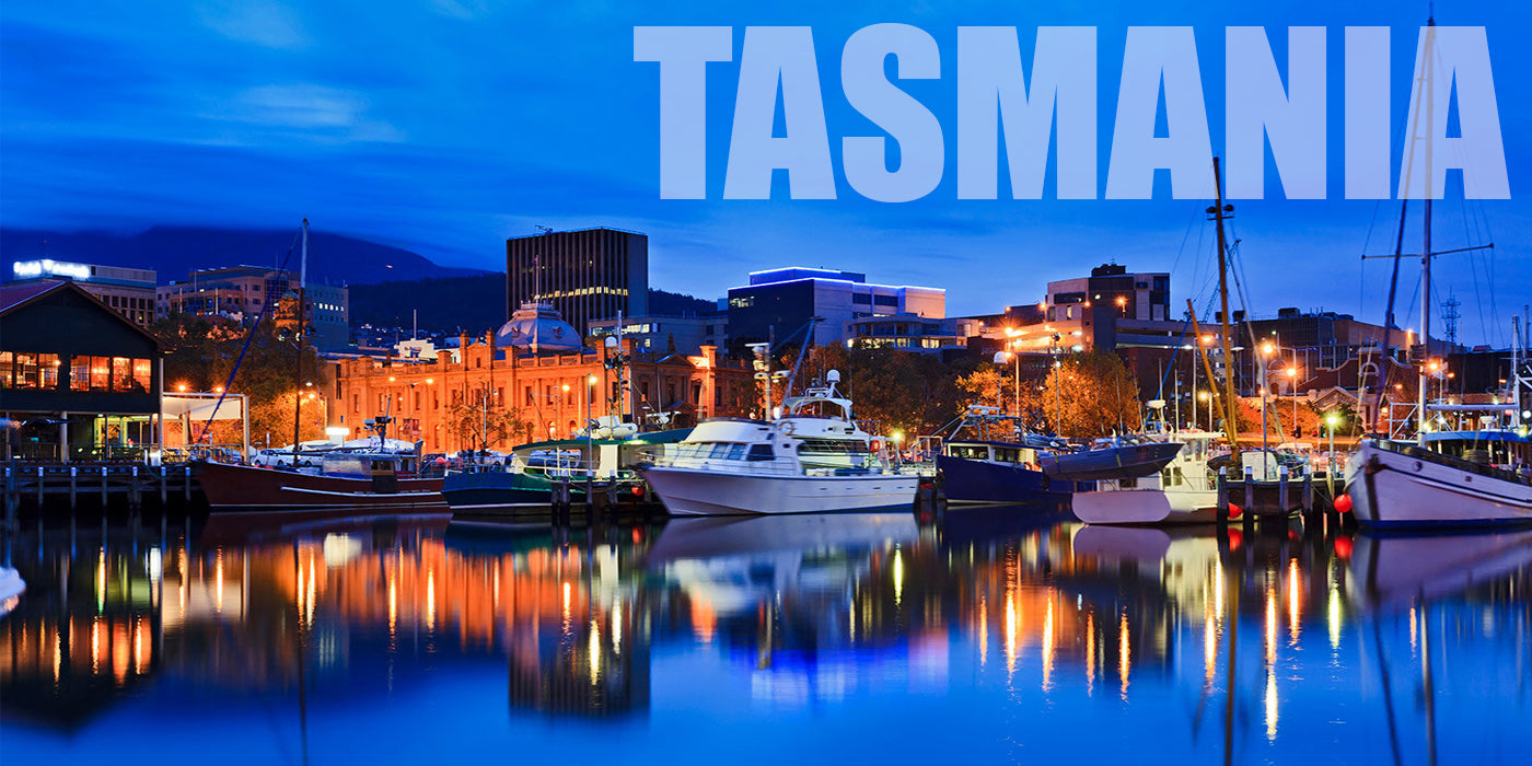 Picture of Hobart, Tasmania's harbour 