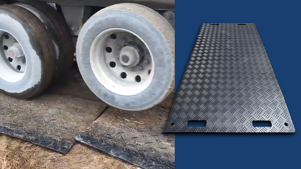 truck-on-Heeve Traction Guard Vehicle Access Mat