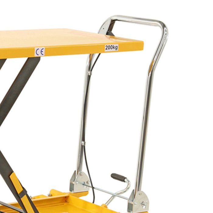 Liftex Rough Terrain Scissor Lift Trolley 200kg Capacity — Ramp Champ