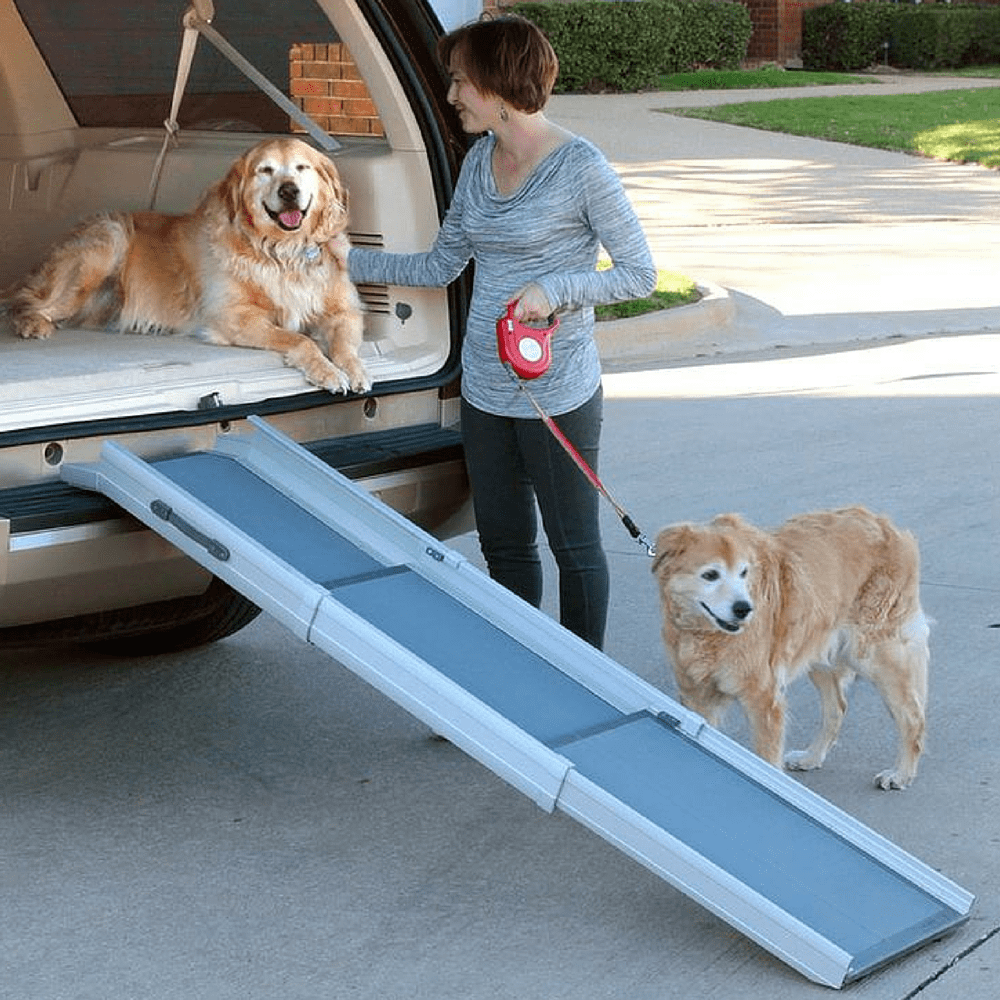 PetSafe® Deluxe Tri-Scope Telescopic Lightweight Pet Ramp — Ramp Champ