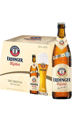 Erdinger Weisbier 500ml 12pk (due September)