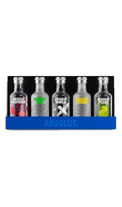 Absolut Vodka miniature 5 pack