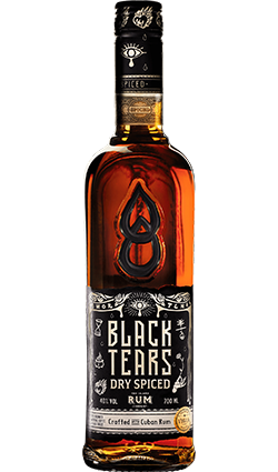 Black Tears Cuban Spiced Rum 700ml