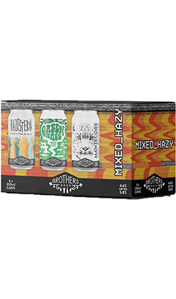 Brothers Mixed Hazy 330ml Can 6Pk