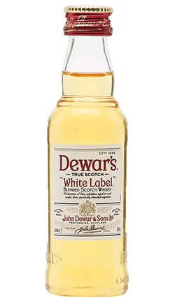 Dewar's White Label miniature 50ml