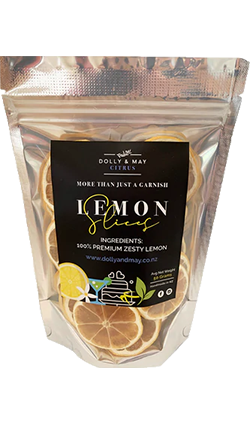 Dolly & May Dehydrated Lemon Slices 50gm BB Aug 2024