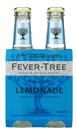 DATED Fever Tree Lemonade 200ml 4pk BB 05.24