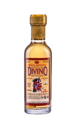 Divino Mezcal 50ml mini with 1 Worm