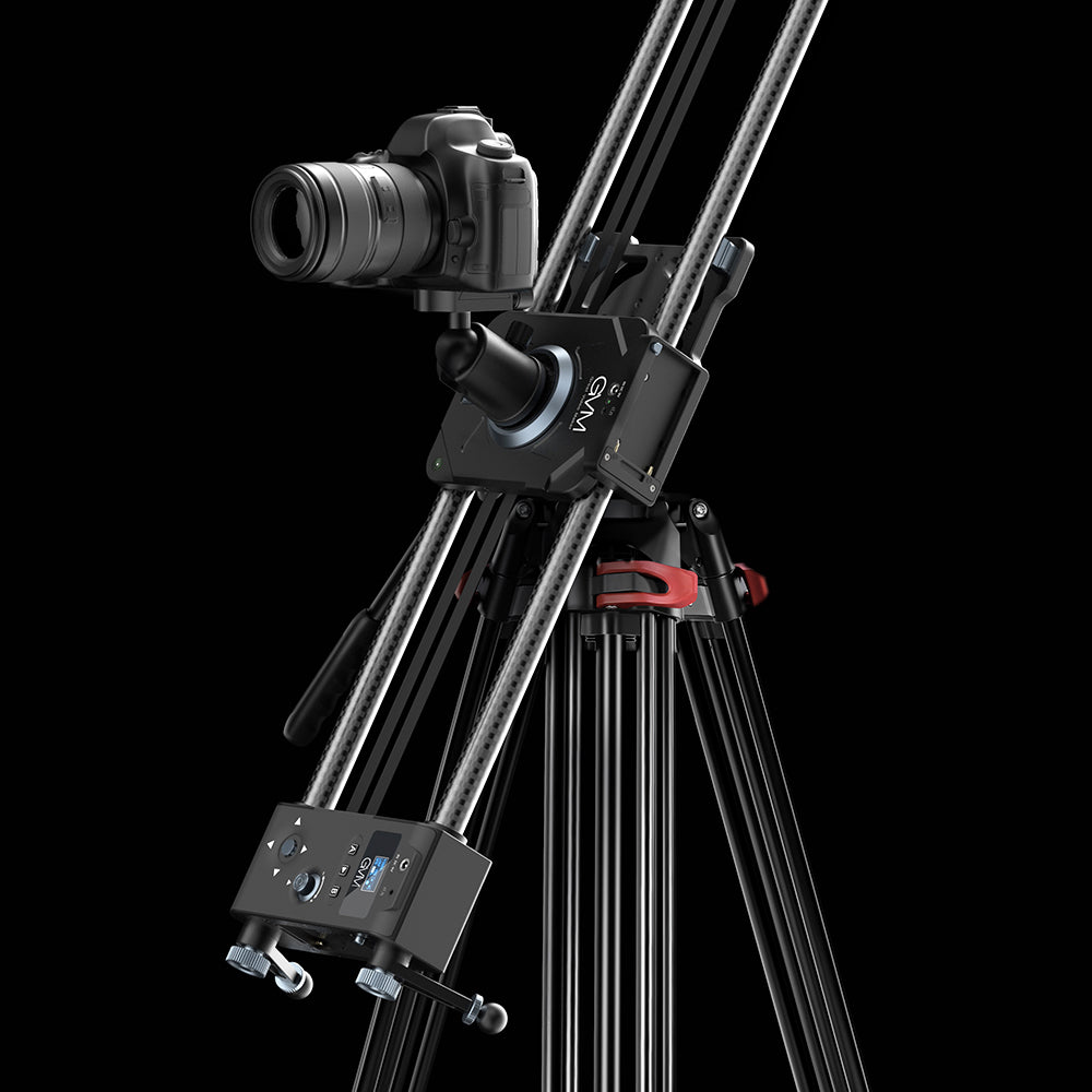 GVM Professional Brushless 2-Axis Carbon Fiber Motorized Camera Slider (32”)  by GVM at B&C Camera