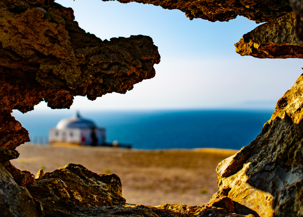 Framing example for landscape photography