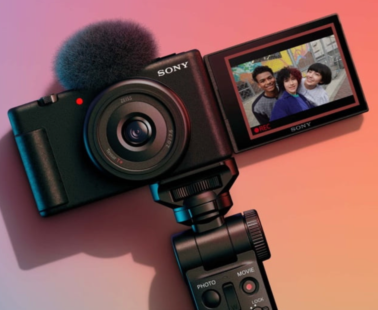 Sony ZV-1F Vlog Camera - White - Looking Glass Photo & Camera