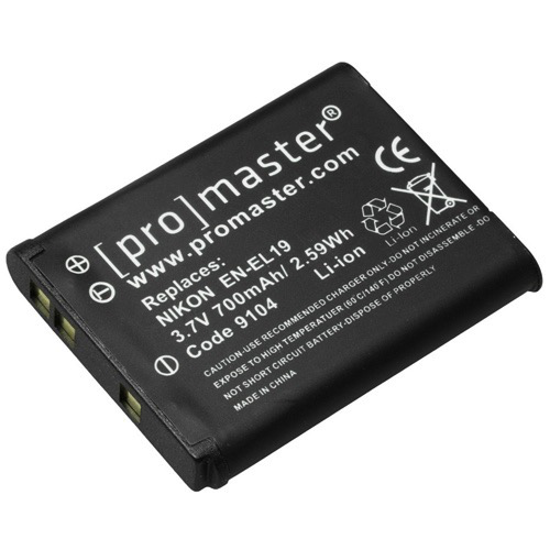 Promaster En El19 Lithium Ion Battery For Nikon