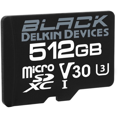 Delkin Devices 64GB POWER UHS-II microSDXC Memory Card with microSD Adapter  by Delkin at B&C Camera