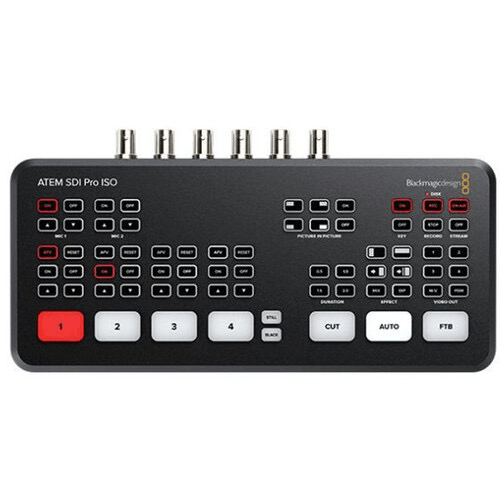 Blackmagic Design ATEM Mini Pro ISO HDMI Live Stream Switcher by