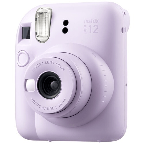 Voorkeur knal Albany FUJIFILM INSTAX MINI 12 Instant Film Camera (Lilac Purple) by Fujifilm at  B&C Camera