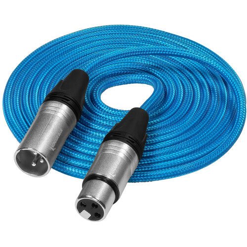 Kondor Blue Mini-XLR Male to XLR Female Audio Cable for Canon C70