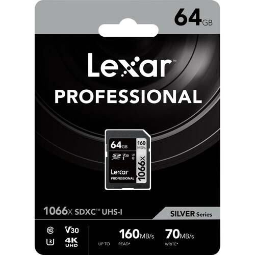 Lexar 64GB Professional 1667x UHS-II SDXC Memory Card (2-Pack) by