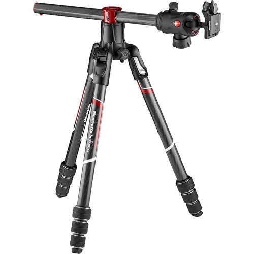 Manfrotto Befree GT XPRO Carbon Fiber Travel Tripod 496 Center Ball Head by Manfrotto at B&C Camera