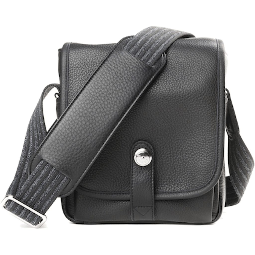 Oberwerth Louis Camera Bag for Leica M11 (Black/Red Stitching) by Oberwerth  at B&C Camera